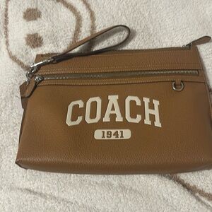 Coach Carry All Varsity Clutch NWT